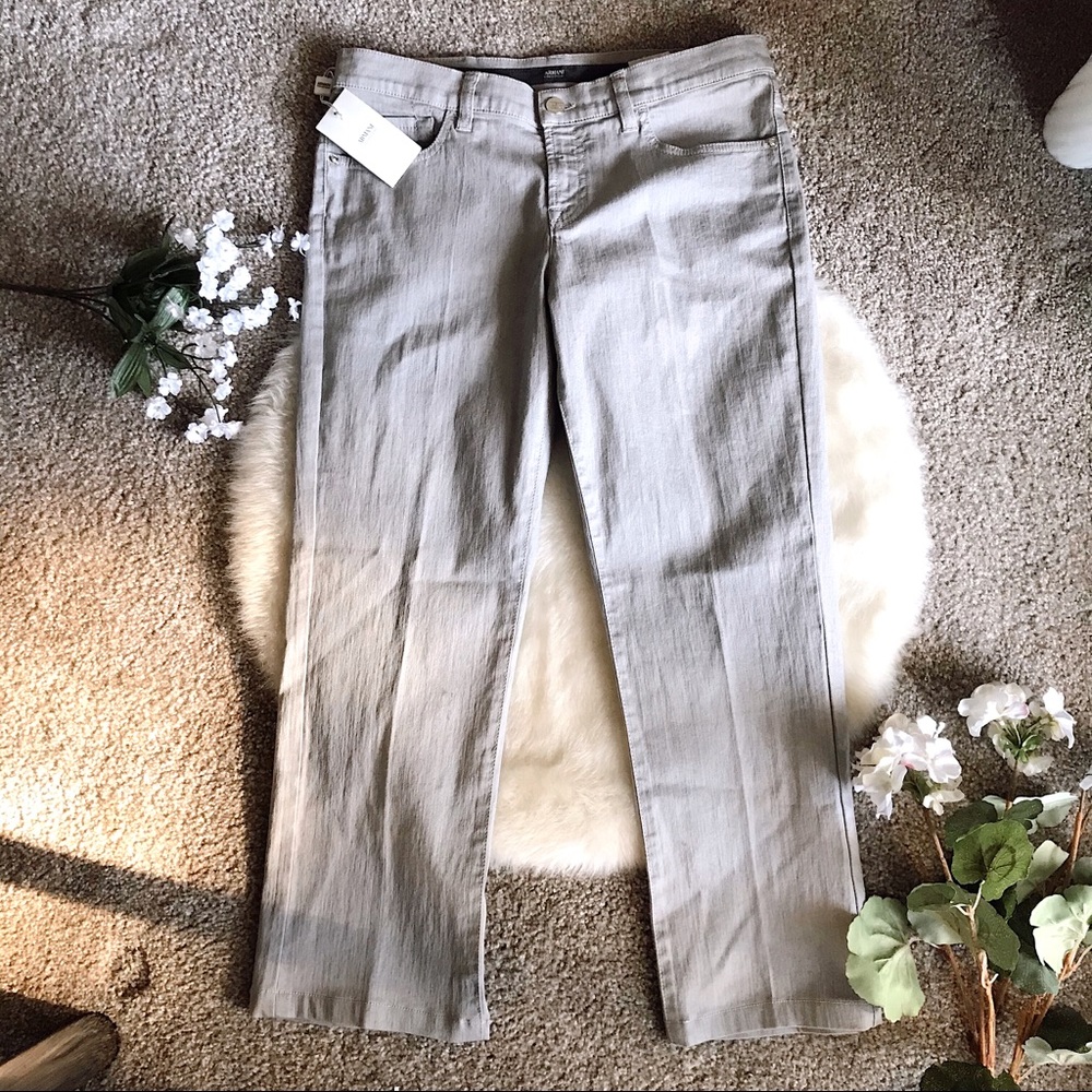 ✨HOST PICK✨ ARMANI COLLEZIONI NWT light grey jeans - Picture 2 of 8